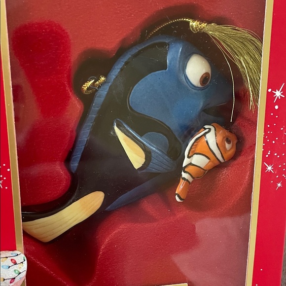 Lenox Dory and Nemo Ornament in Blue and Orange - Picture 3 of 3